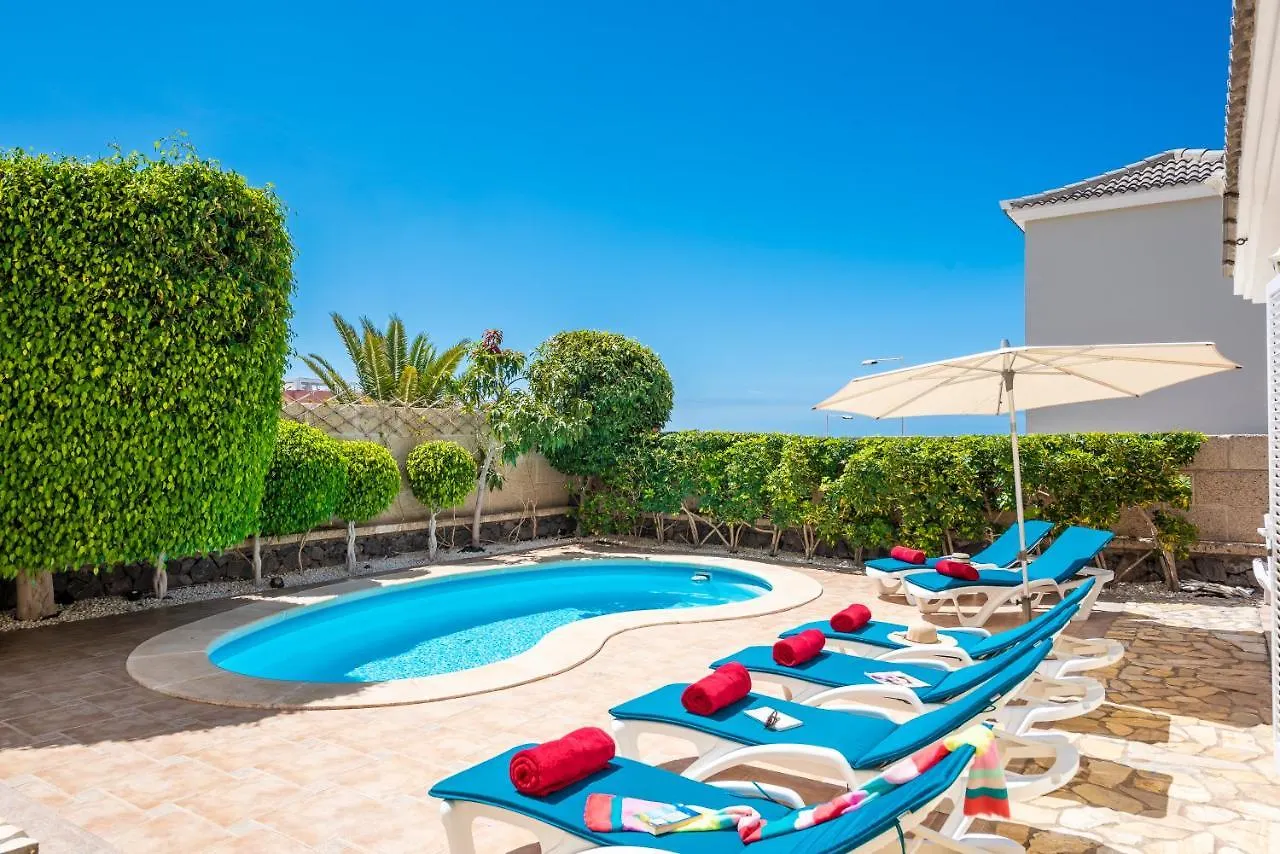 Beautiful Villa Anna With Heated Pool Costa Adeje  0*, Costa Adeje (Tenerife) Spagna